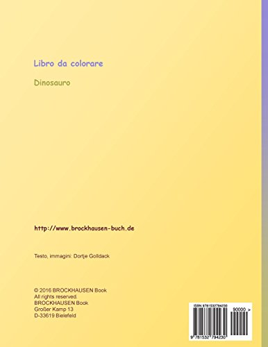 Brockhausen Libro Da Colorare Vol 3 Libro Da Colorare Dinosauro Volume 3 Copertina Flessibile 22 Apr 2016 0 0