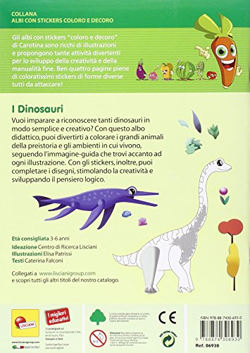 Il Mondo Dei Dinosauri Con Adesivi Copertina Flessibile 1 Gen 2015 0 0
