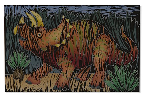 Melissa Doug 15957 Disegni Rivela Colore Scratch Art Dinosauri 0 0
