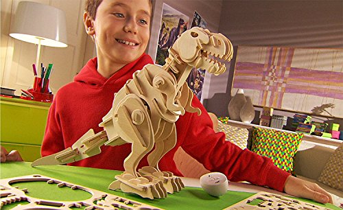 Robotime 3d De Puzzle En Bois Bois Craft Meilleur Anniversaire Puzzle Dinosaure Assembler Des Cadeaux De Nol Pour Les Enfants Walking T Rex 0 1