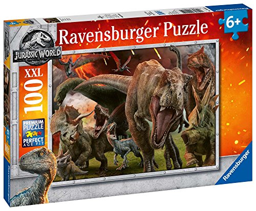 Ravensburger Jurassic World Puzzle 100 Pezzi 0 0