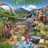 Schmidt Puzzle Nel Regno Dei Dinosauri Schleich Con Due Figurine 56192 0 0