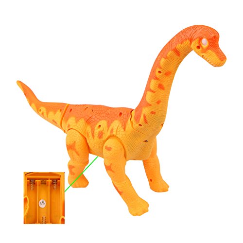 Yier Giocattoli Elettronici Arancione Walking Brachiosaurus Dinosaur 0 1