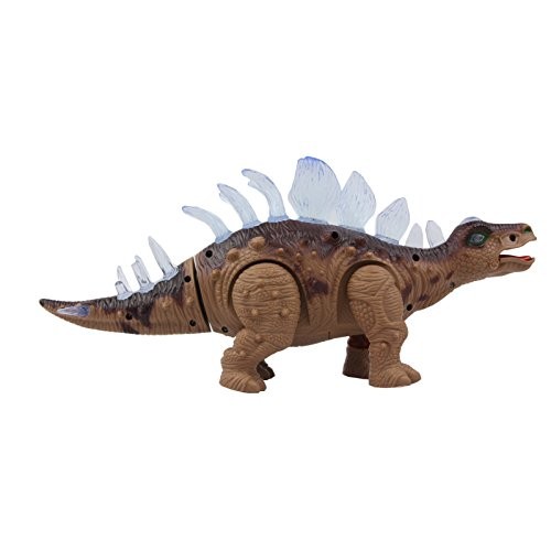 Yier Giocattoli Elettronici Grigio Walking Stegosaurus Dinosaur 0 2