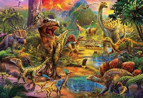 Educa Borras 1000 Land Of Dinosaurs Puzzle Colore Vario 17655 0 0