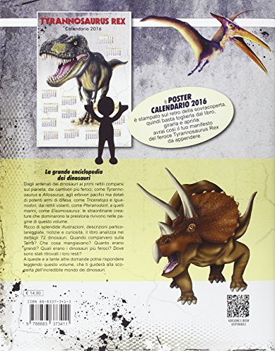 La Grande Enciclopedia Dei Dinosauri Con Poster 2016 Copertina Rigida 19 Mag 2015 0 0