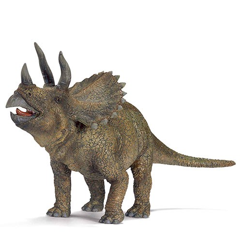 SCUDO NUOVO illuminazione OTTIMO Dinosauro Triceratops con schaurigem howled 