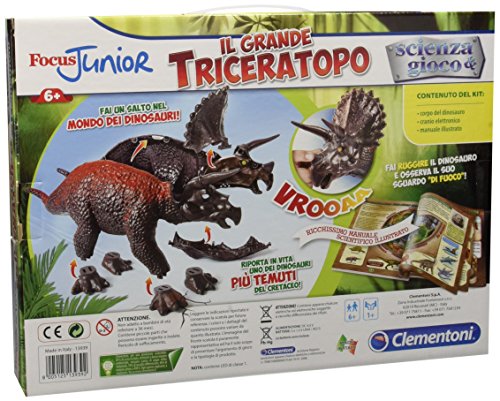 Clementoni 13939 Focus Junior Il Grande Triceratopo 0 0