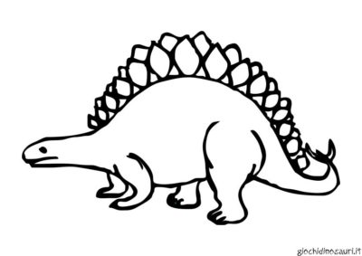 Stegosauro Disegno A Mano