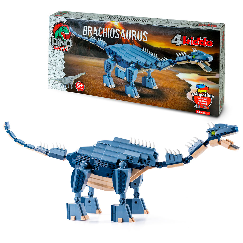 Brachiosauro 4kiddo Lego Modellino