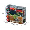 Deinonychus Lego Compatibile 4kiddo Scatola Dimensioni