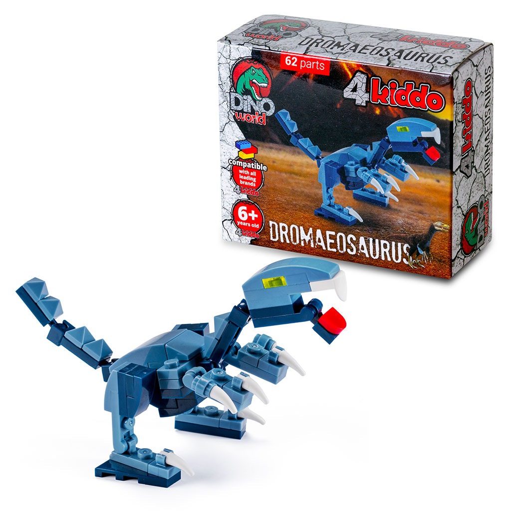 Dromeosauro Lego Compatibile 4kiddo Scatola