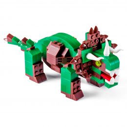 Triceratopo Lego Compatibile 4kiddo 206 Mattoncini