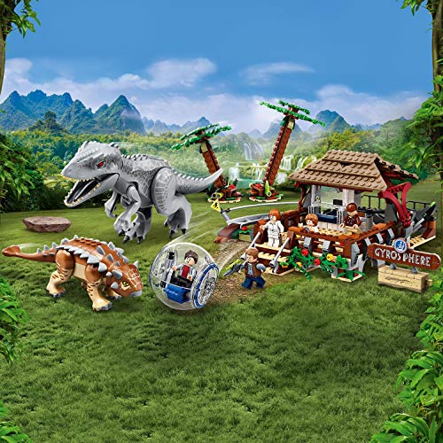 Lego Jurassic World Indominus Rex Contro Ankylosaurus Set Di Dinosauri Con Girosfera 75941 0 5