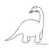 Brontosauro Immagini Da Colorare Cover