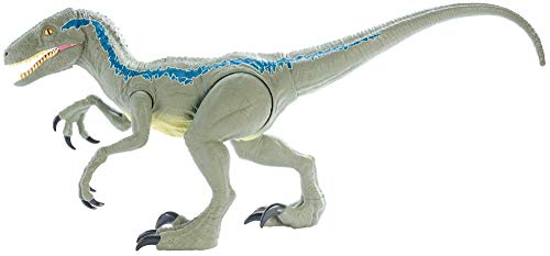 Jurassic World Dino Rivals Velociraptor Blu Dinosauro Articolato Da 37 Cm Giocattolo Per Bambini 3anni Gct93 0 2