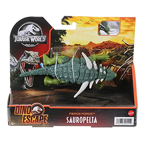 Jurassic World Dinosauro Forza Bruta Sauropelta Con Articolazioni Mobili E Funzionalita Colpo Singolo Giocattolo Per Bambini 3anni Hby67 0 4