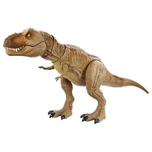 Jurassic World T Rex Ruggito Epico Dinosauro Snodato Con Suoni E Vibrazioni Giocattolo Per Bambini 4anni Grn70 0